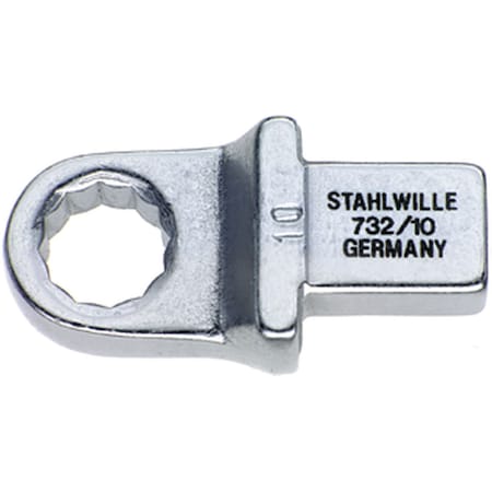 Stahlwille Tools Ring insert tool Size 10 mm Size of mount 9x12 mm 58221010